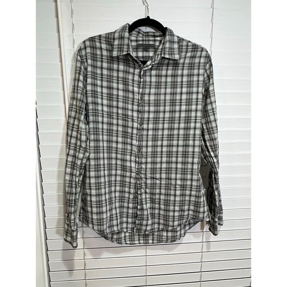 John Varvatos Long Sleeve Button Up Shirt -‎ Size - M - Picture 1 of 3